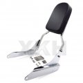 Xkh- Sissy Bar Backrest Passenger Back Rest Compatible With 03 04 05 06 07 Shadow Vlx 600 B07c1554h8