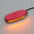Httmt- Led Signal Red Mirror Block Off Base Plate Compatible With Suzuk 05-08 Gsxr1000 06-12 Gsxr600 Gsxr750 P N Mt222-010a A