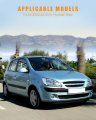 Ocpty Sun Visor Fit For Hyundai Getz 2002 2003 2004 2005 2006 2007 2008 2009 2010 2011 2012 Without Sunroof Gray Right