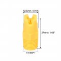 Uxcell Flat Fan Spray Tip 1 4bspt Male Thread Pp Nozzle 3 Pcs 110 Degree 0 91mm Orifice Diameter