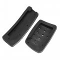 X Autohaux 1 Set Anti Slip No Drilling Aluminum Alloy Brake And Gas Accelerator Pedal Covers Foot Pads For Cadillac Srx