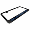 Ipick Image Made For Ford Mustang Gt In Blue Black Metal License Plate Frame