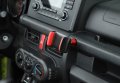 Junleli Phone Holder Mount Bracket Stand For Jimny 2019 2020 2021 2022 2023 Jb74 Jb64 Jb43 Car Interior Accessories Abs Black