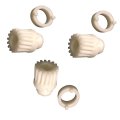 Nissan Murano Power Seat Track Rail Drive Gear Motor Repair Kit 3pc 