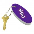 Graphics More Northwestern State University Primary Floating Keychain Oval Foam Fishing Boat Buoy Key Float