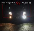 Psx24w 2504 Led Fog Light Bulbs 12276 Replacement 6000k Xenon White Super Bright 2400 Lumens Lamps For Cars And Trucks Set Of 2 