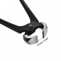 Uxcell End Cutting Pliers 6 Inch Precision Nippers Black Coating Handgrip Wire Cutter