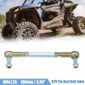 X Autohaux 2pcs M8 100mm Steering Tie Rod Ball Joint For 50cc 70cc 90cc 110cc 125cc 150cc 200cc 250cc Atv Four Wheeler Quad