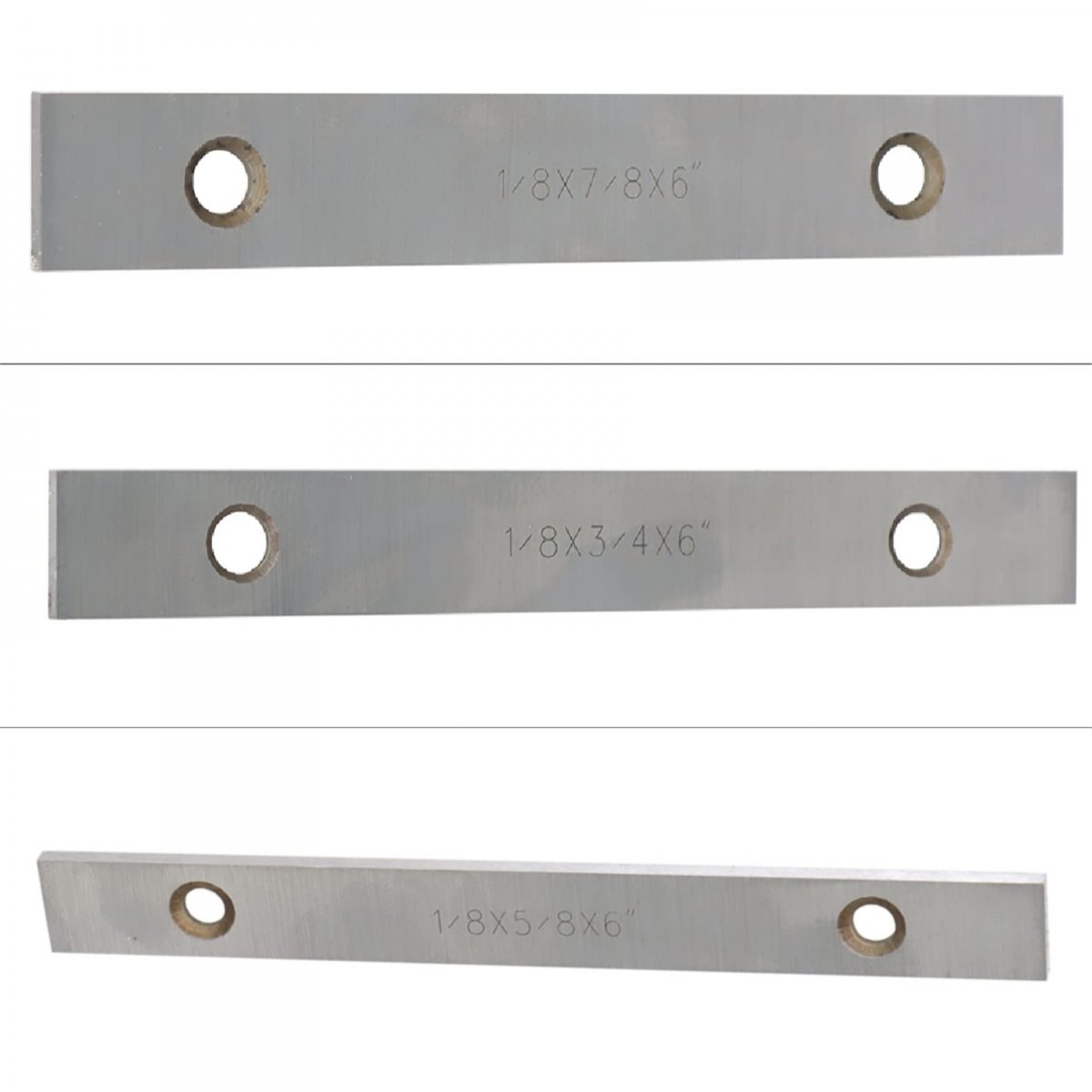 10 Pair 1 8 In X 6 Thin Parallel Bar Set For Milling Work With Storage Box Tool Steel Precision Ground Hardened Parallels