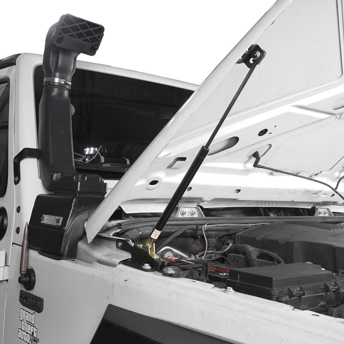 Hooke Road Wrangler Jk Hood Lift Support Struts Assist Kit For Jeep Unlimited 2011-2018 Pair