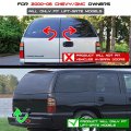 Acanii For Black 2000-2006 Chevy Suburban Tahoe Gmc Yukon Xl Led Tail Lights Brake Lamps