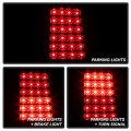 Acanii For Black 2000-2006 Chevy Suburban Tahoe Gmc Yukon Xl Led Tail Lights Brake Lamps