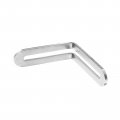 Uxcell Adjustable Corner Code 4pcs 58x58mm Stainless Steel 90-degree L-shape Brace For Fixed Furniture Shelf Bed Table