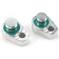 Jetuplusllc Fits Ford Explorer 2010-2018 Rear Ac Block Off Kit Aluminum Billet