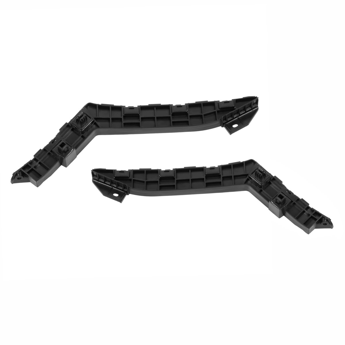Front Bumper Spacer Bracket Retainer Pair For 2015 2017 Acura Tlx Bl5153 Black Pom Plastic Driver And Passenger Side Cover