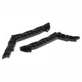 Front Bumper Spacer Bracket Retainer Pair For 2015 2017 Acura Tlx Bl5153 Black Pom Plastic Driver And Passenger Side Cover