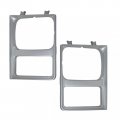 1a Auto Headlight Trim Bezel Surround Pair Set For Blazer Suburban Pickup Truck 