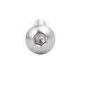 Uxcell M5x10mm 304 Stainless Steel Button Head Hex Socket Cap Screws Bolts 80pcs