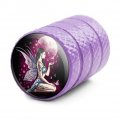 Tattoo Fairy Valve Stem Caps For Tire Rim Wheel Aluminum Purple