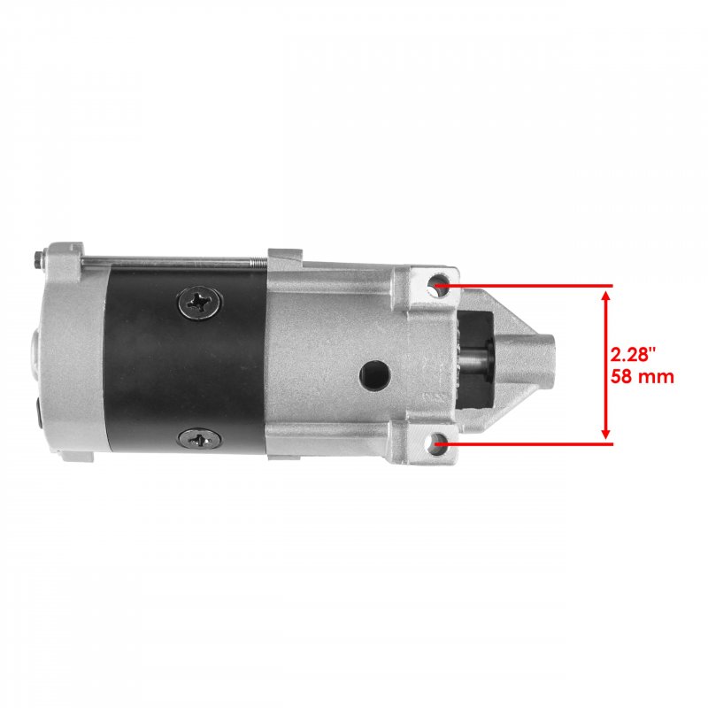 Caltric Starter Motor For Briggs And Stratton 593486 12v 15 Teeth Ccw