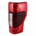 Ocpty Tail Light Assembly 1pcs Replacement For 2020-2022d F-250 Super Duty F-350 Ford For F-450 Chrome Housing Red Leny Tail