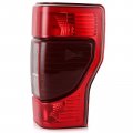 Ocpty Tail Light Assembly 1pcs Replacement For 2020-2022d F-250 Super Duty F-350 Ford For F-450 Chrome Housing Red Leny Tail