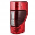 Ocpty Tail Light Assembly 1pcs Replacement For 2020-2022d F-250 Super Duty F-350 Ford For F-450 Chrome Housing Red Leny Tail