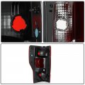 Ocpty Tail Light Assembly 1pcs Replacement For 2020-2022d F-250 Super Duty F-350 Ford For F-450 Chrome Housing Red Leny Tail