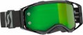 Scott Prospect Adult Off-road Motorcycle Goggles Black Gray Green Chrome Works Lens One Size 