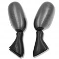 Httmt Mt069- Motorcycle Carbon Fiber Oem Aftermarket Side Racing Mirrors Compatible With 1998-2006 Suzuk Gsx600f Katana Gsx750f