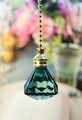 2 Of Gorgeous Green Acrylic Crystal Diamond Ceiling Lighting Fan Pulls 