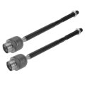 2 Pcs Front Inner Tie Rod Ends Kit Suspension Steering End For Pontiac G6 2005-2010 Chevrolet Malibu 2004-2012 Drag Link No 