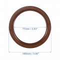 Uxcell Engine Crankshaft Oil Seal No 9031180001 For Toyota Celica 1984 1985 Cressida 1984-1992