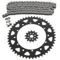 Chain And Sprocket Kit For Yamaha Yz125 1989 To 1992 1997 1998 13 49 Tooth 114l Non O Ring With Steel Sprockets 