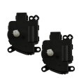 Hvac Heater Blend Door Actuator Set Of 2 For Infiniti Qx56 2004 2010 Auxiliary And Main Replacement 27743zp00a 