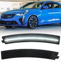 Nslumo Led Side Marker Lights Compatible W Cadillac Ct4 2020 2021 2022 2023 White Front Bumper Reflector Repeater Lamp Kit Lh