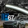 Nslumo Led Side Marker Lights Compatible W Cadillac Ct4 2020 2021 2022 2023 White Front Bumper Reflector Repeater Lamp Kit Lh