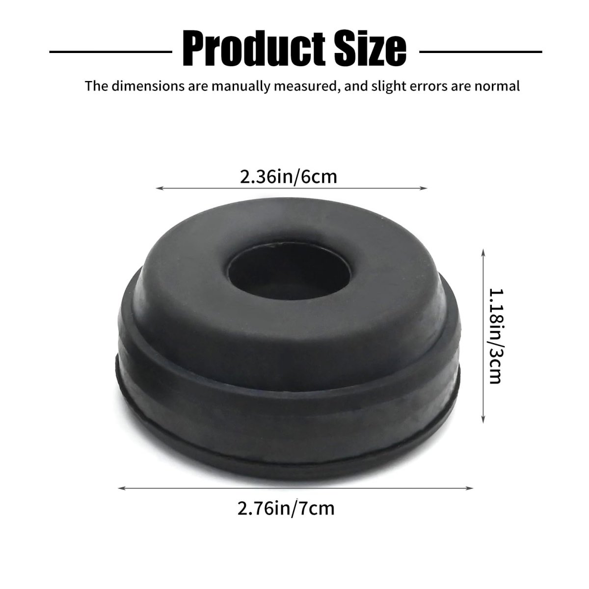 2 Pcs Engine Mounting Rubbers 02249777 Replacement For Deutz Fl 1011 2011 912 913 914