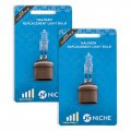 Niche 885 Headlight Bulb For 1998-2008 Arctic Cat Mountain Bearcat Pantera Panther Zl 0609-252 2 Pack