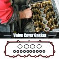 Uxcell 1 Set Engine Valve Cover Gaskets Seals No 3c3z6584ba 3c3z6584aa For Ford F-250 Super 2003-2007 Red Black