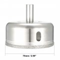 Uxcell 75mm Diamond Drill Bit Hole Saw For Glass Tile Marble Fiberglass Ceramic Stone Bottles Pots