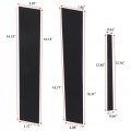 Ocpty Black Pillar Posts B Replaces For 2008 Honda Accord 2009 2010 2011 2012 6pcs Door Trim Kit
