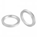 X Autohaux 2pcs Od 78 1mm To Id 60 Aluminium Alloy Car Hub Centric Rings Wheel Bore Center Spacer