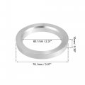X Autohaux 2pcs Od 78 1mm To Id 60 Aluminium Alloy Car Hub Centric Rings Wheel Bore Center Spacer