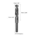 Uxcell Reduced Shank Drill Bit 16 5mm High Speed Steel Hss 9341 Black Oxide With 1 2 Inch Straight