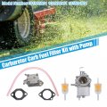 Uxcell Carburetor Fuel Filter Kit With Gaskets For Club Car Golf Cart Precedent Turf Carryall 1996-up Carb 101805901 101905901