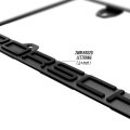 Usr Unique Style Racing Stealth Black Powder Coat Uv Resistant Rust-proof Steel Plate Holder 1pc Compatible 911 Carrera Boxster