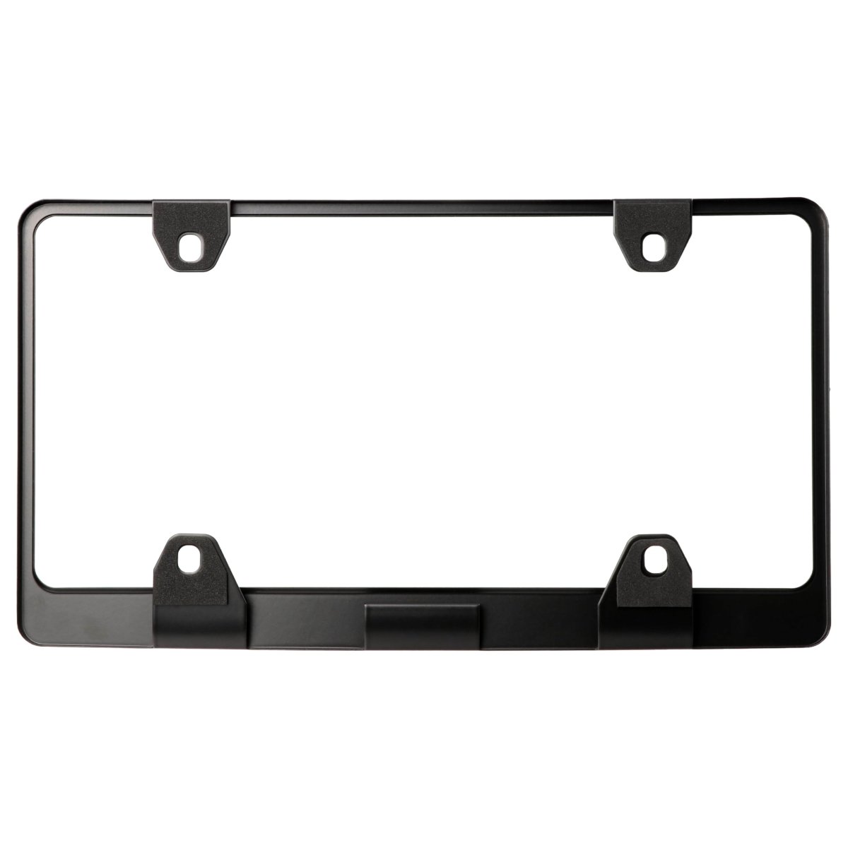 Usr Unique Style Racing Stealth Black Powder Coat Uv Resistant Rust-proof Steel Plate Holder 1pc Compatible 911 Carrera Boxster