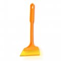 Uxcell Protable Rubber Blade Long Handle Ice Shovel Scraper Snow Removal Tool For Car