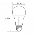 Feit Electric Led Three-color Selectable Intellibulb A19 With An E26 Medium Base Light Bulb 200w Equivalent 23 Year Life 3050